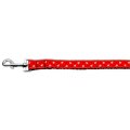 Unconditional Love Anchors Nylon Ribbon Leash Red 1 inch wide 4ft Long UN847464
